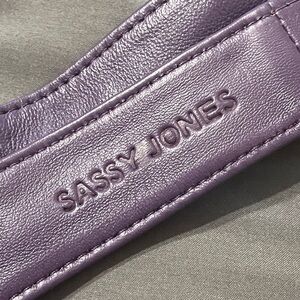 Sassy Jones Purple Yaya Belt